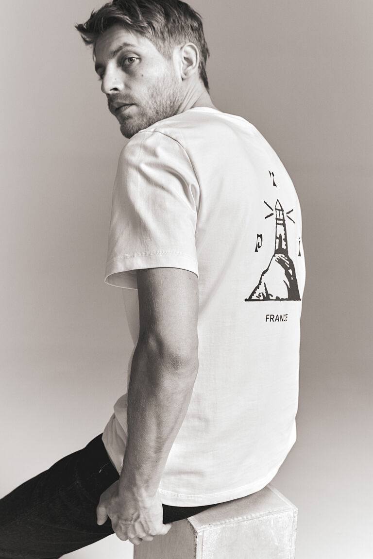 H&M printed loose fit T-shirt