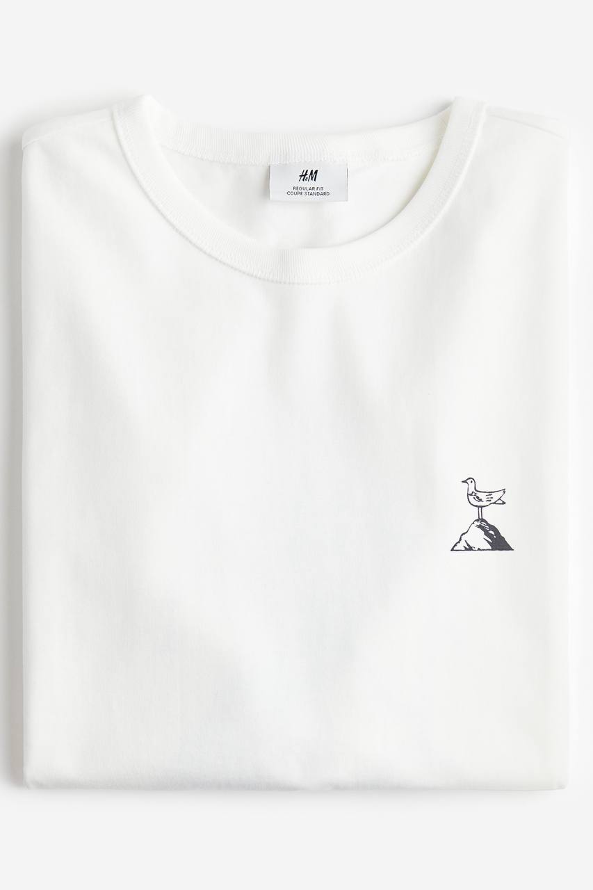 H&M printed loose fit T-shirt
