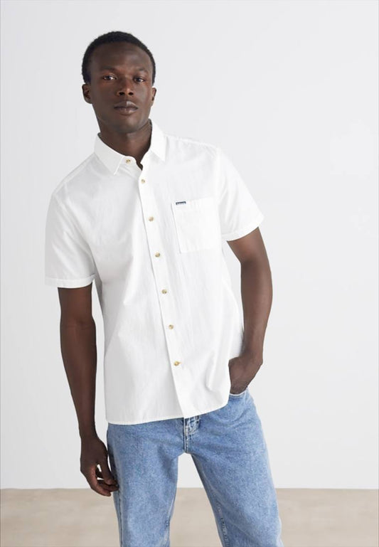 Cropp cotton short sleeve shirt